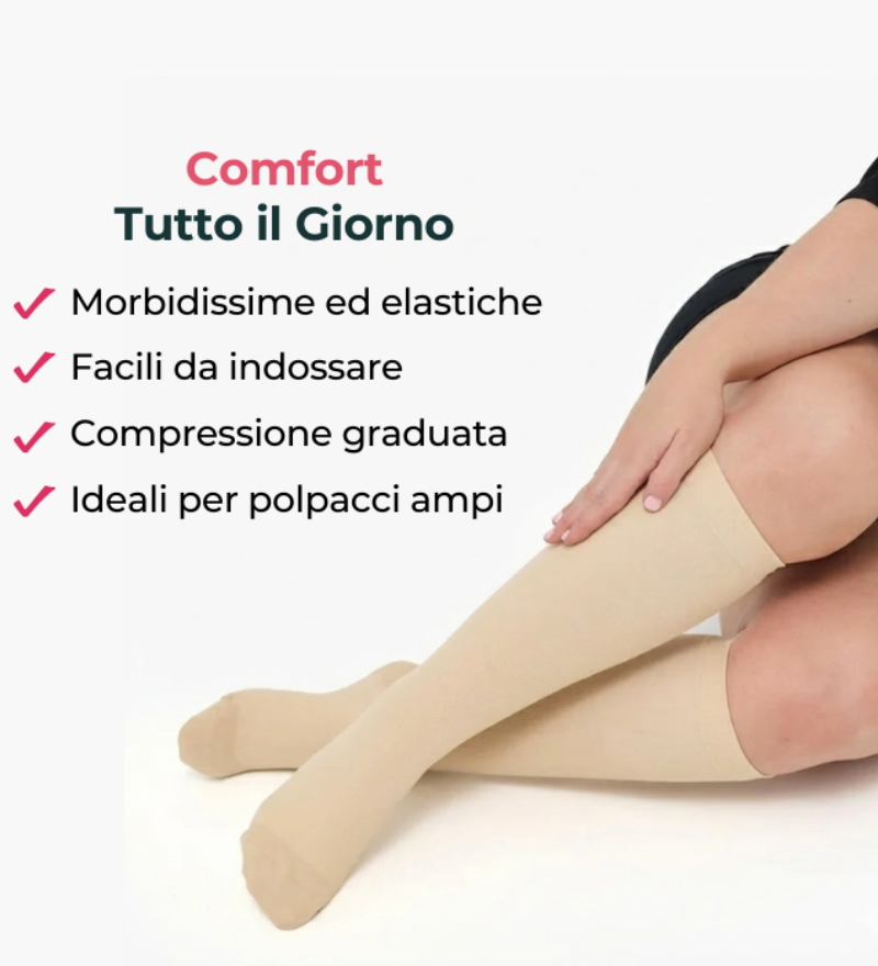 Elyna Milano™ Calze A Compressione (Classic) (15-20 mmHg)