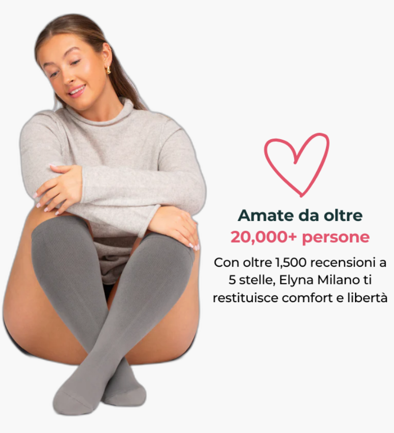 Elyna Milano™ Calze A Compressione (Classic) (15-20 mmHg)